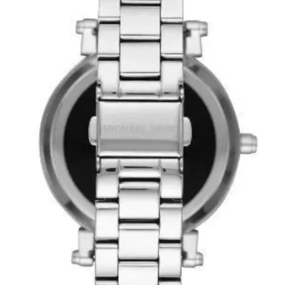 MKT5036 MICHAEL KORS Silver Glitz Sofie SMARTWATCH - Picture 4 of 8